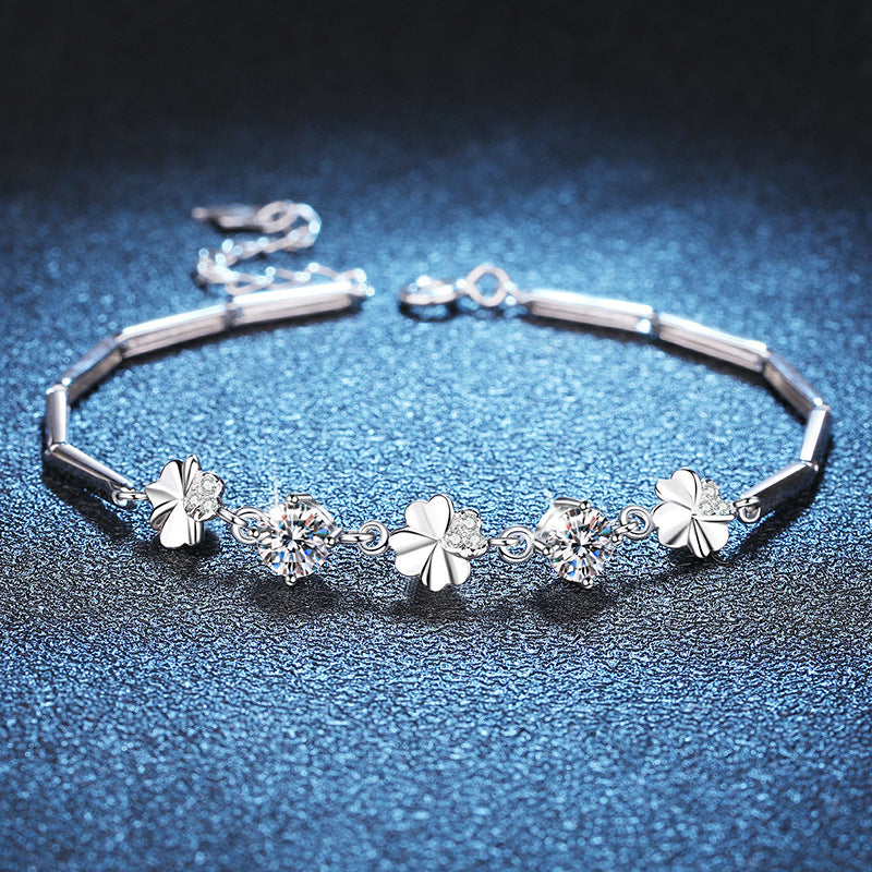 Lucky Clover Link Bracelet