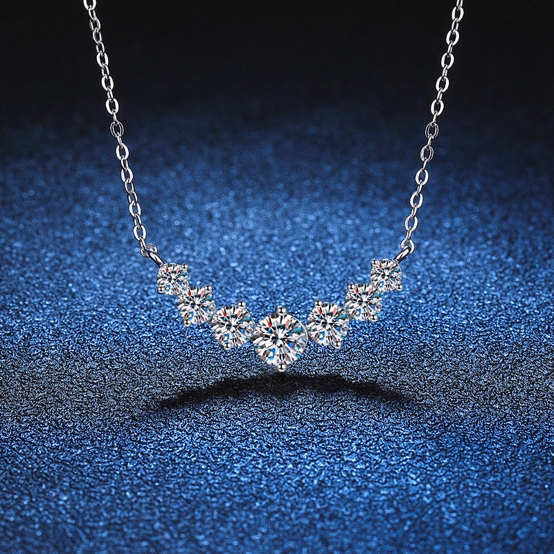 Crown Smile Sparkle Necklace