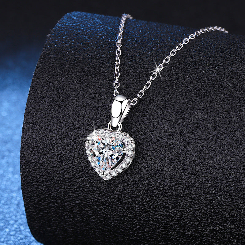 Heart Aura Radiance Pendant Necklace