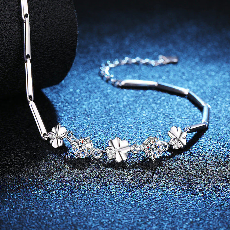 Lucky Clover Link Bracelet