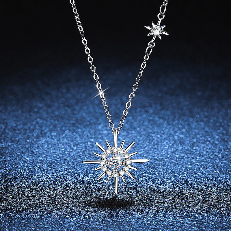 Starlight North Star Pendant Necklace