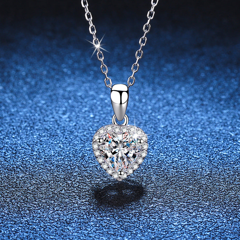 Heart Aura Radiance Pendant Necklace