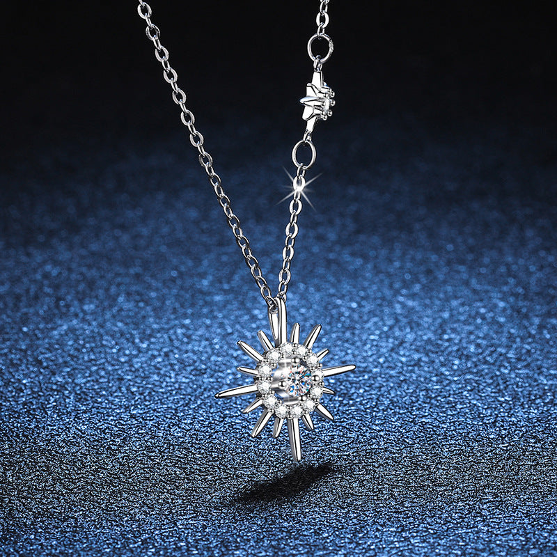 Starlight North Star Pendant Necklace