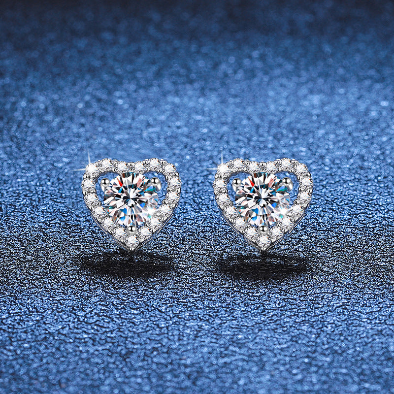 Heart Radiance Pendant Earrings