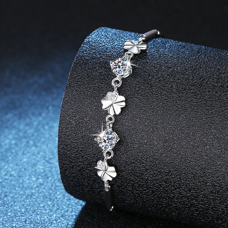 Lucky Clover Link Bracelet