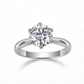 Solitaire Studio Round Six-Prong Icon Ring