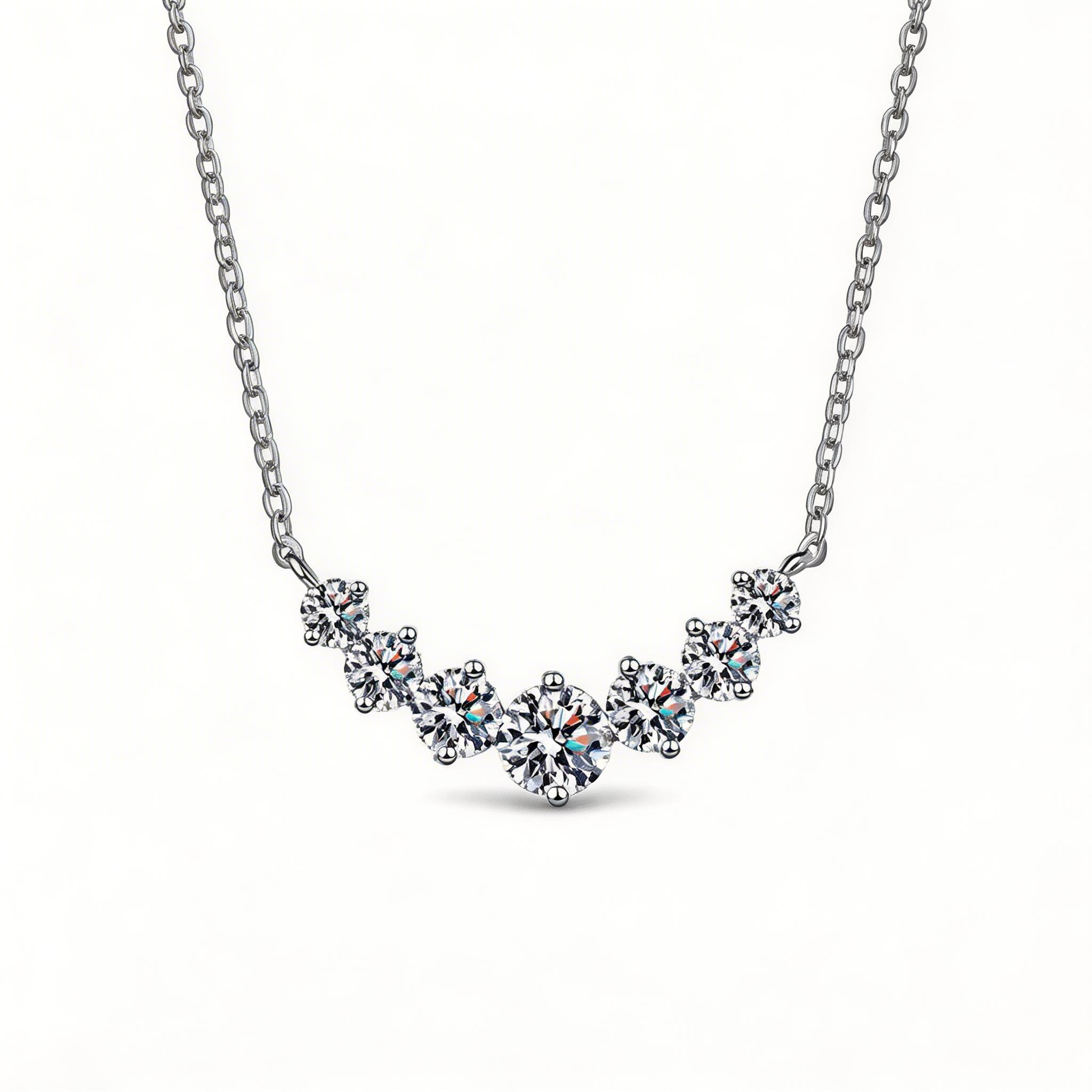 Crown Smile Sparkle Necklace