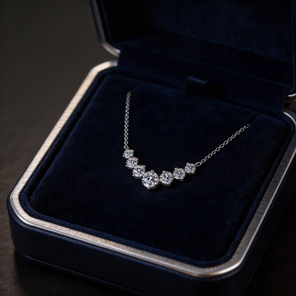 Crown Smile Sparkle Necklace