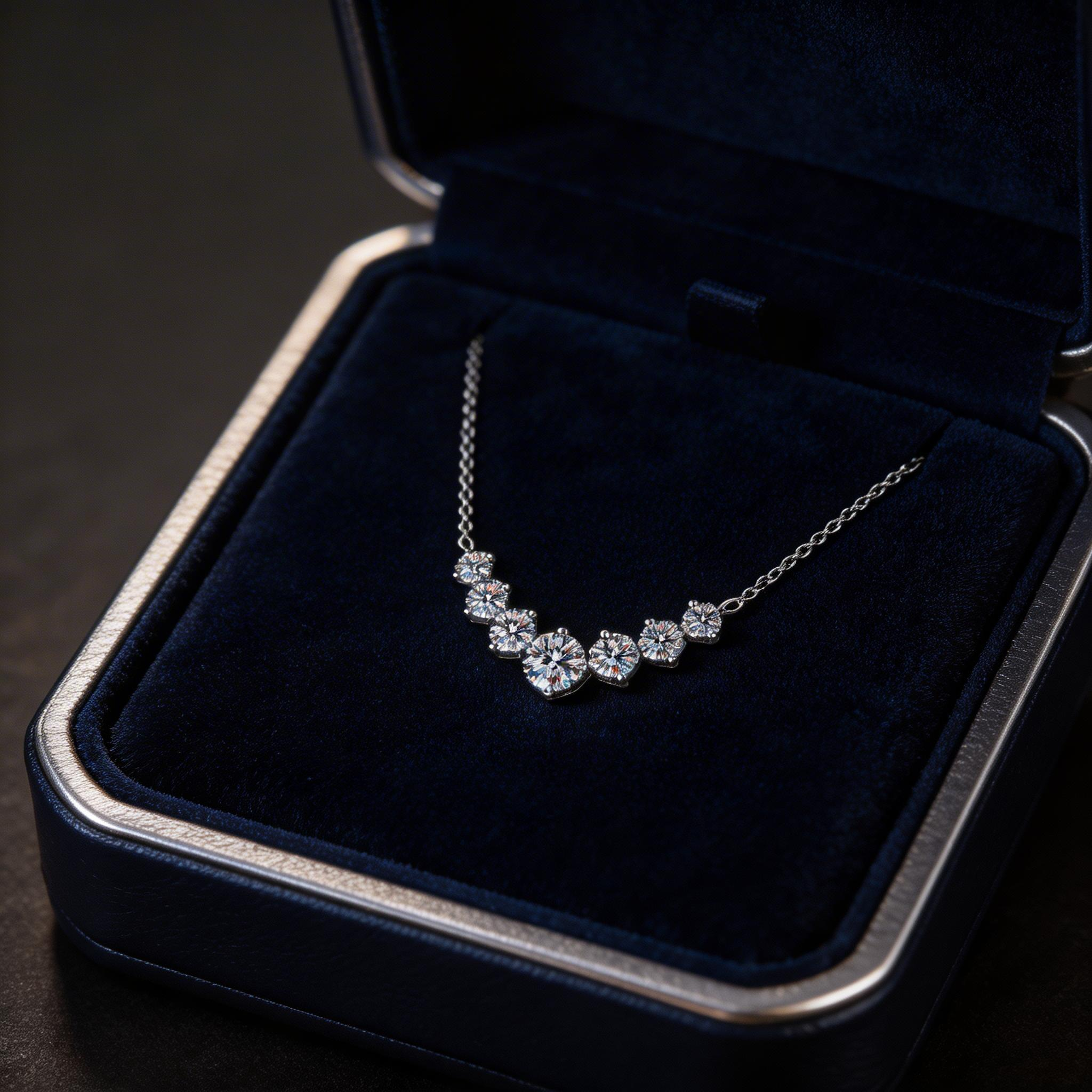 Crown Smile Sparkle Necklace