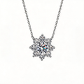 Sunflower Bloom Pendant Necklace