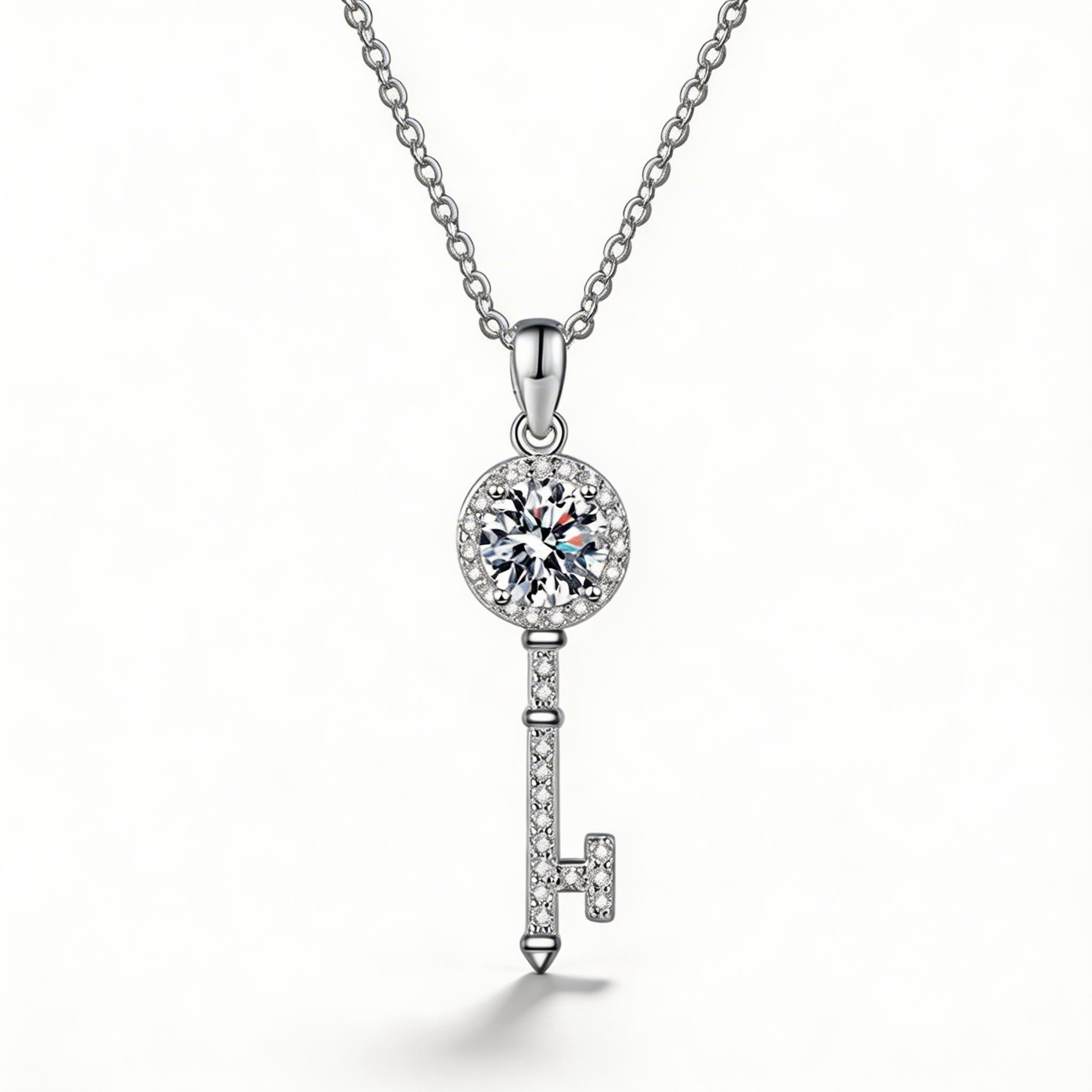 Keyline Sparkle Pendant Necklace