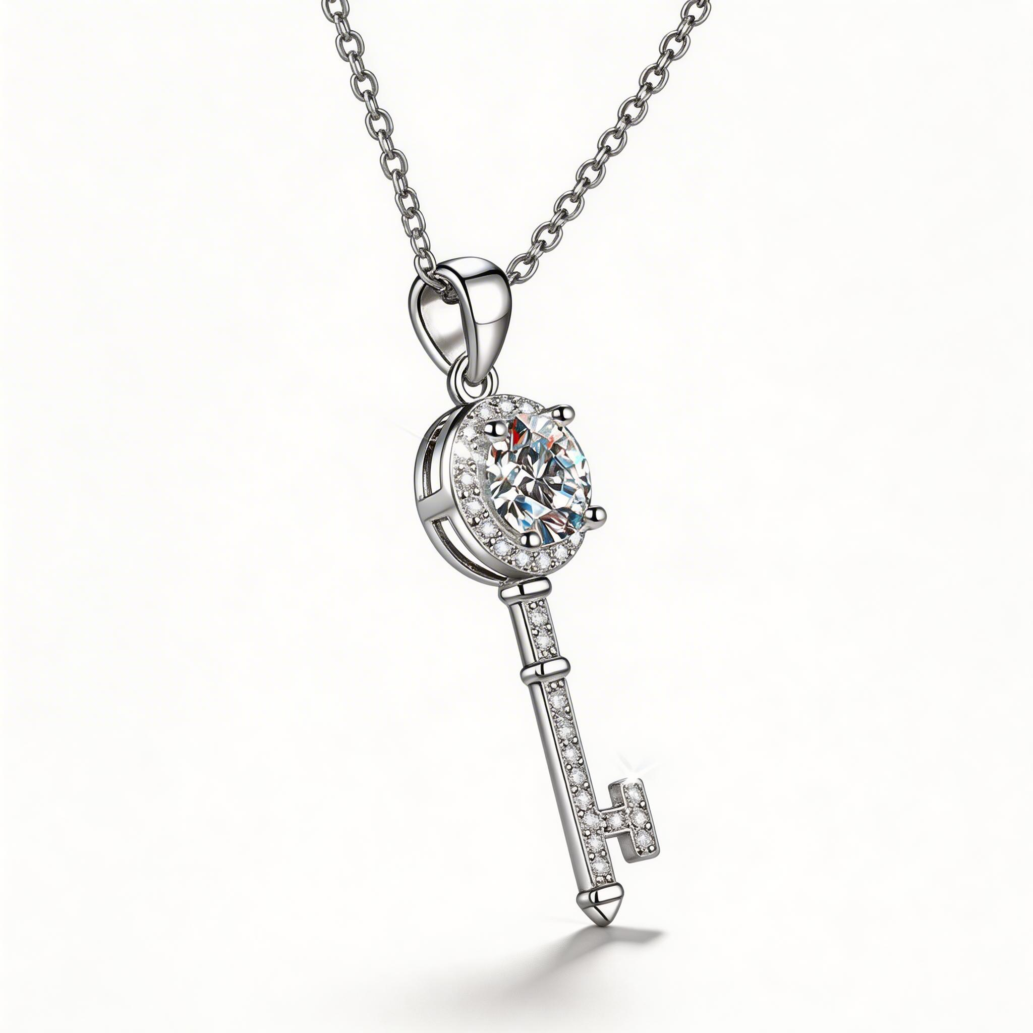 Keyline Sparkle Pendant Necklace