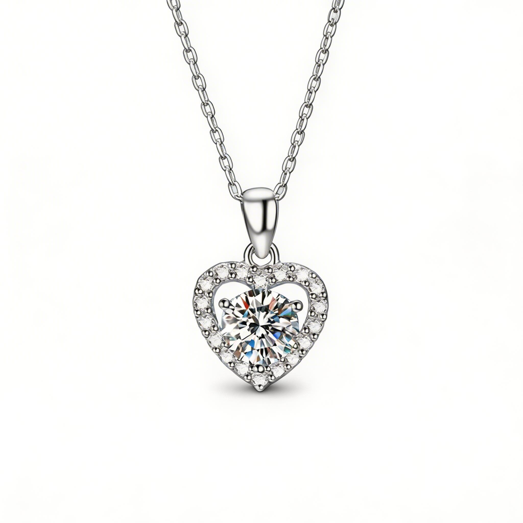 Heart Radiance Pendant Necklace