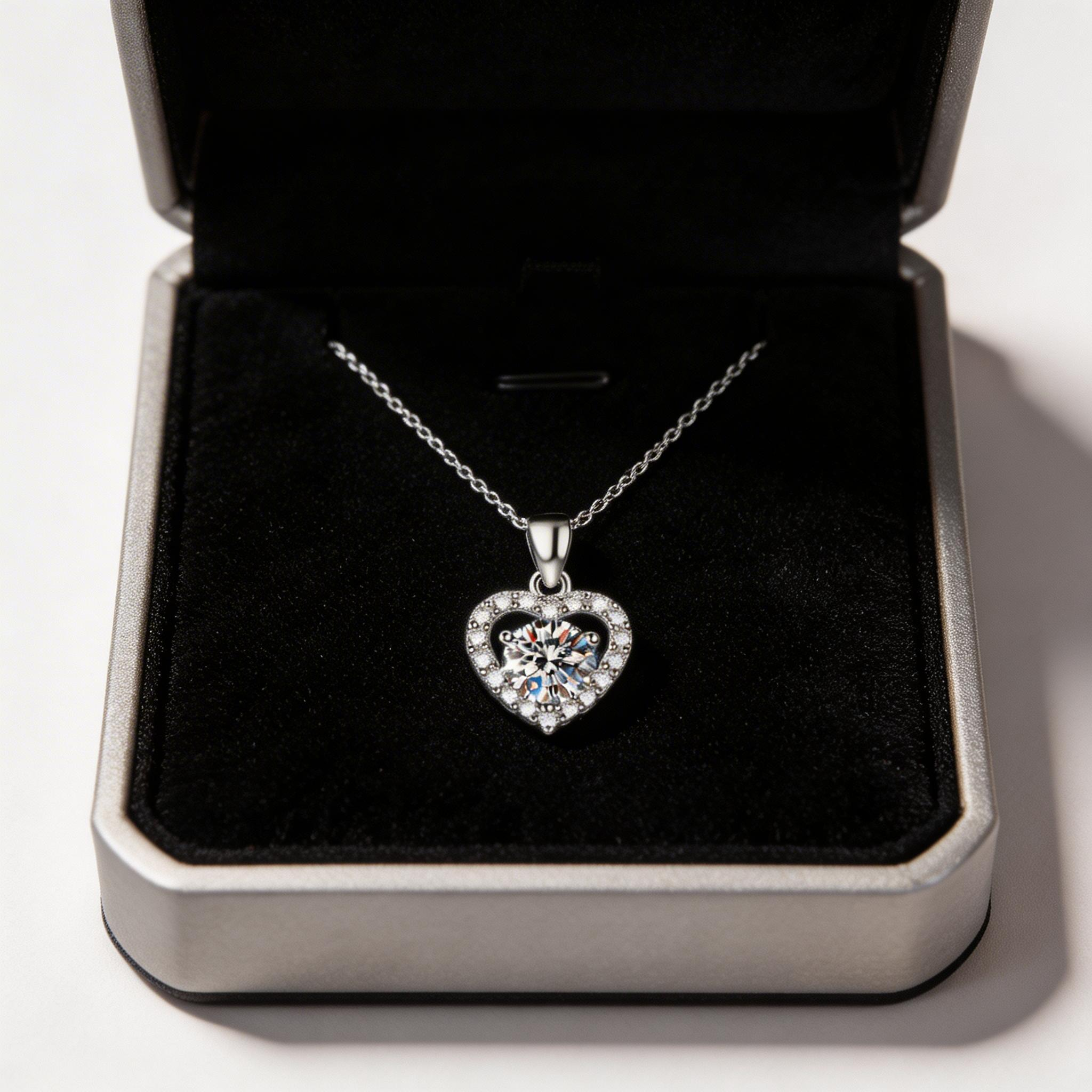 Heart Radiance Pendant Necklace
