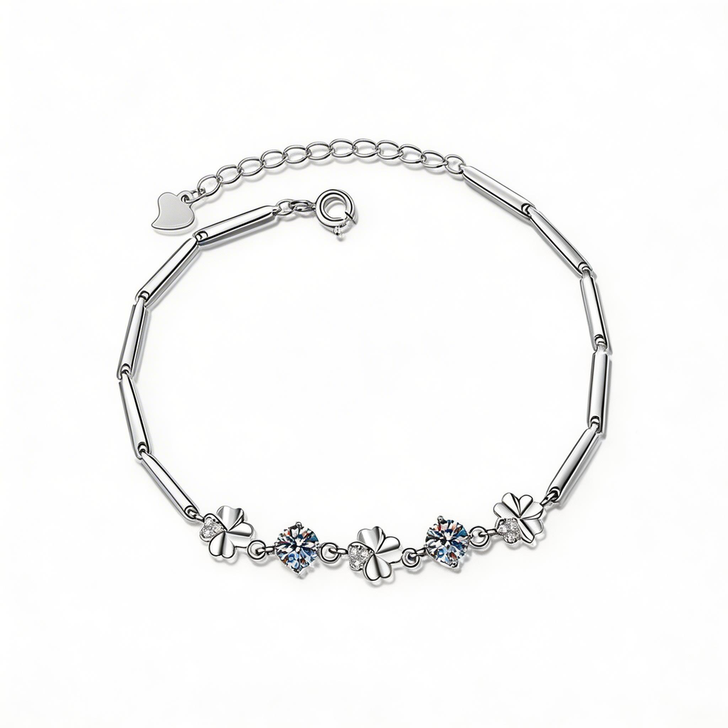 Lucky Clover Link Bracelet