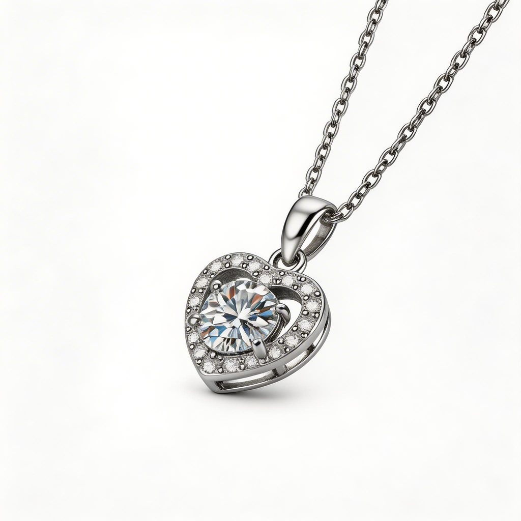 Heart Radiance Pendant Necklace