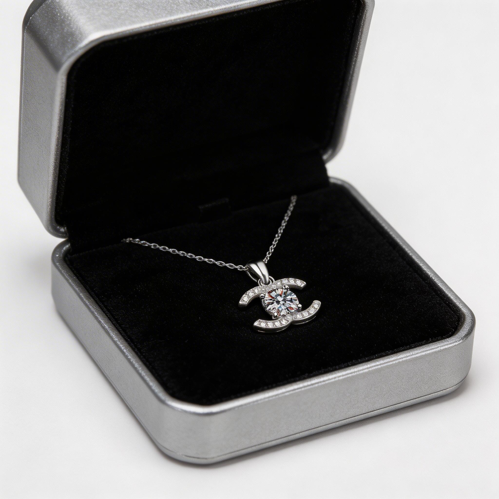 Icon Frame Radiance Pendant Necklace