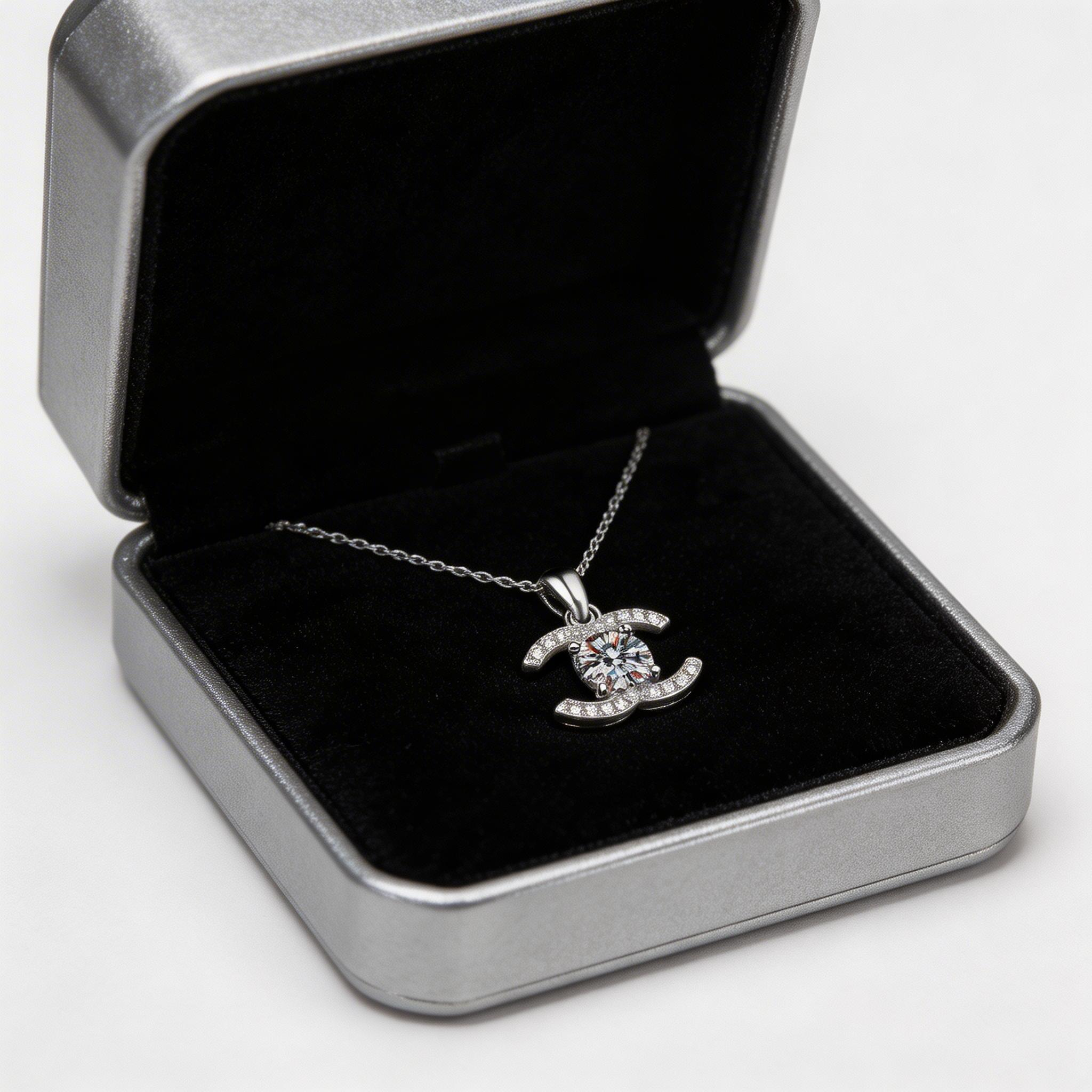 Icon Frame Radiance Pendant Necklace