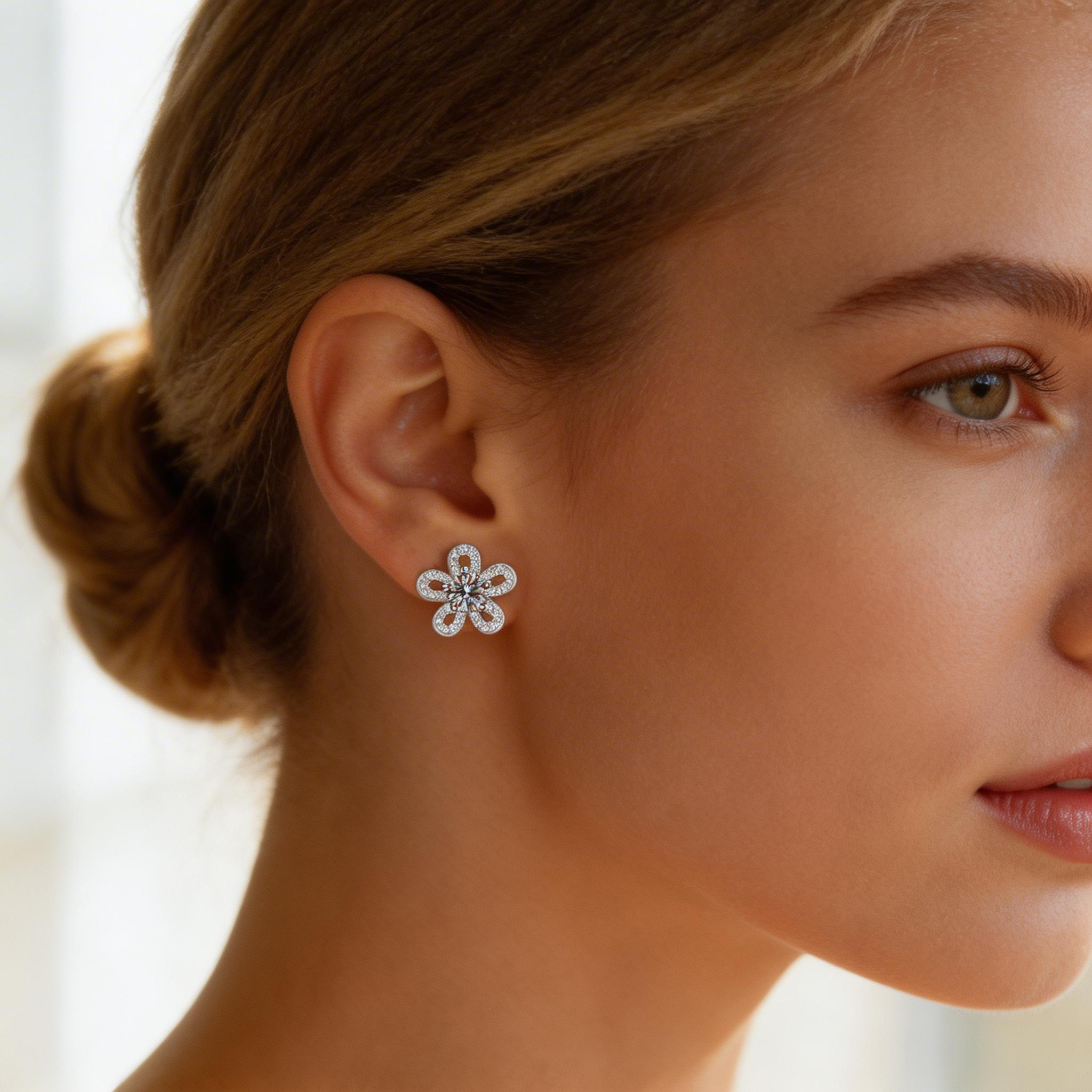 Sunpetal Bloom Stud Earrings