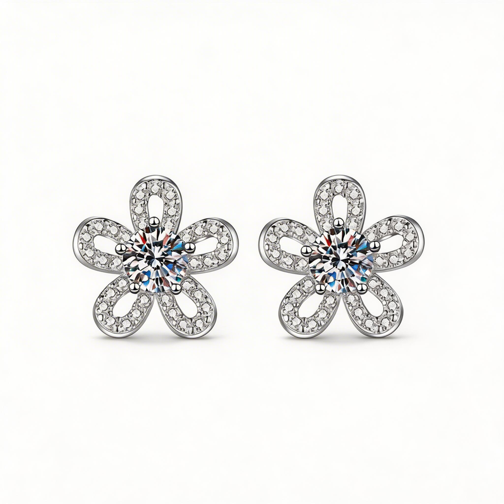 Sunpetal Bloom Stud Earrings
