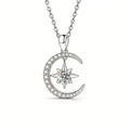 Moonstar Compass Pendant Necklace