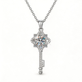 Clover Key Radiance Pendant Necklace