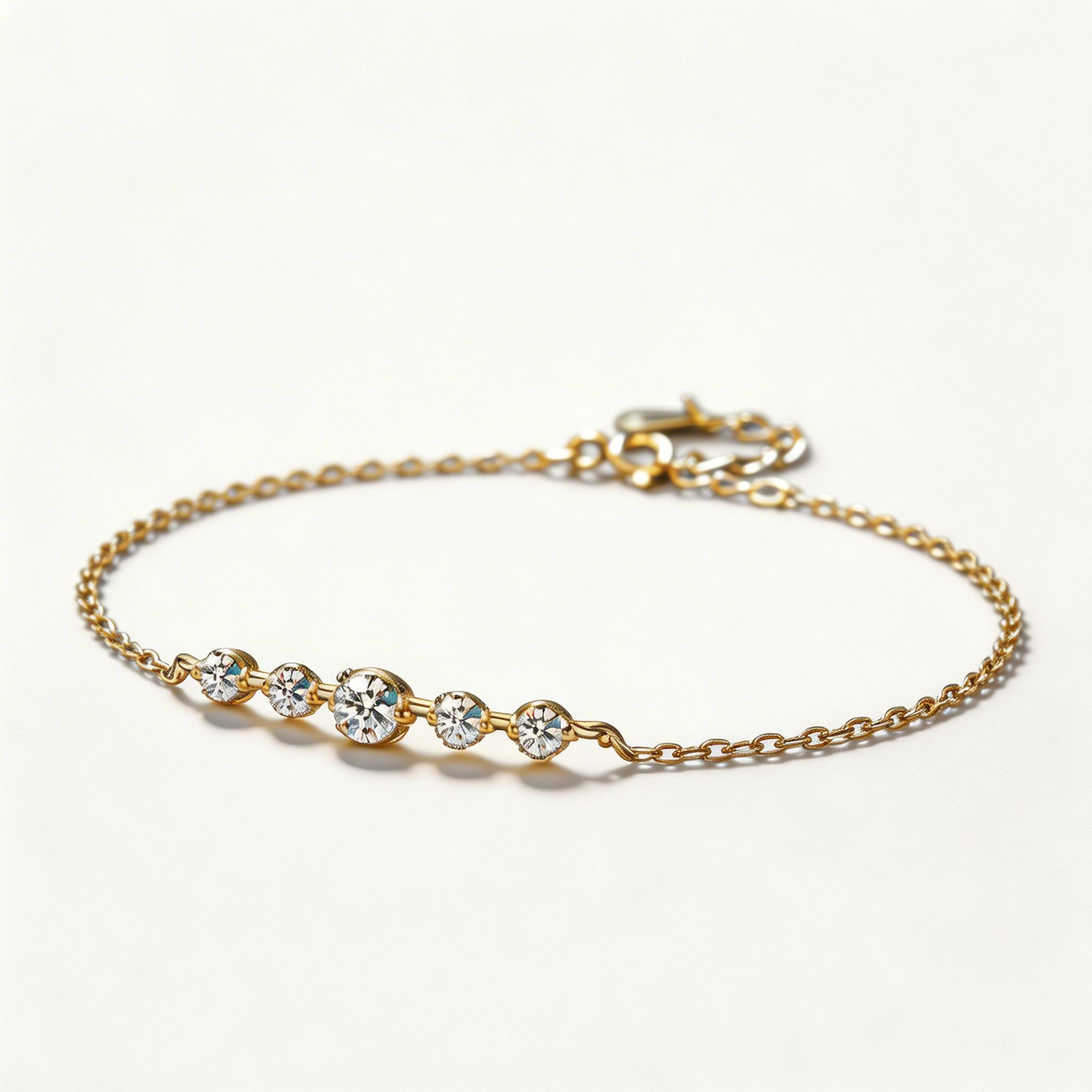 Starlit Station Chain Bracelet