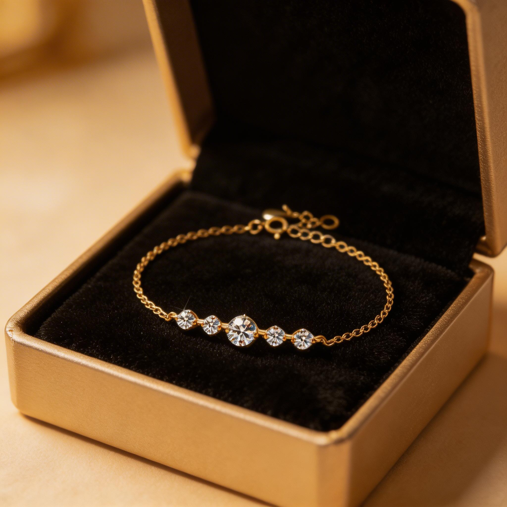 Starlit Station Chain Bracelet